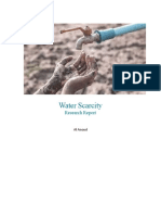 Water Scarcity - Research Paper - Alanoud