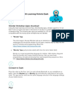 Getting Started With Learning Dash Robots English