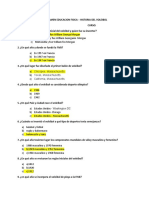 Examen de Voleibol Respuesta