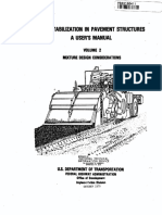 Soil Stabilization in Pavement Structures