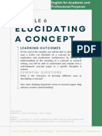 MODULE 6 Elucidating A Concept-1