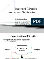 Combinational HA and FA