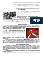 HISTÓRIA - 4º ANO - O Fim Da Escravidão - Atividade Linha Do Tempo