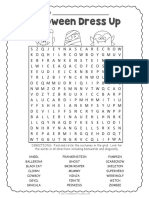 Halloween Word Search