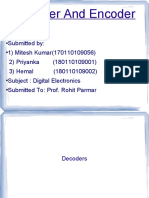 Encoder, Decoder