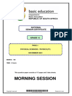 Physical Sciences P1 Nov 2021 Eng