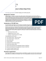 1.2.10 Lab Use A Port Scanner To Detect Open Ports Answer Key