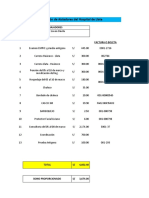 Modelo de Reporte de Gastos - Viaticos