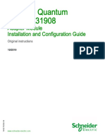 Modicon Quantum 140CRA31908 Adapter Module Installation and Configuration Guide