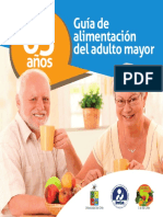 Plan Alimentación Adulto Mayor