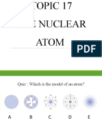 Nuclear Atom N Radioactivity