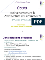 Chapitre0 Μp & Arch Ord