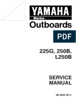 Yamaha 225G, 250B, L250B Service Manual (En)