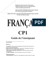 Guide Francais cp1