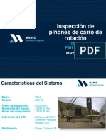 Inspección de Carro de Rotación - Perforadora P&H 250XPC