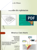 Clase Metodos Explotacion Mina Subterannea. Geominas