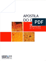 Apostila Alfabetizao Hebraico Biblico