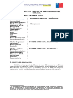 Diagnostico Ejercicio de Habilidades para El Cuidado Tipo