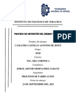 Proceso de Obtención Del Hierro y Acero