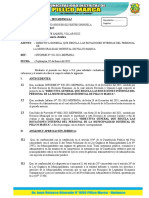 Opinión Legal #001 Directiva General Que Regula Las Rotaciones Internas Del Personal de