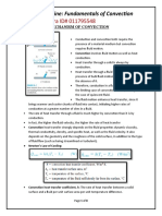 Heat Transfer Chapter 6 Summary