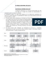 Estructura y Organizacion Del Sistema Publico Nacional de Salud