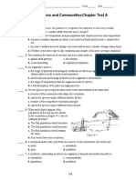 Chapter 4 Ecosystems and Communities Test A