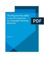 Critical Perspective On Language Teaching Materials