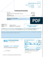 Kaiser Permanente Sample Bill