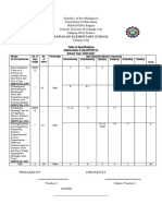 Math 6 (Test No. 1 Quarter 2