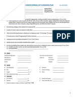 Mobile Crane Normal Lift and Rigging Plan Form