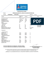 Certificado de Calidad RA-28