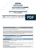 Programa de Fundamentos y Estructura Del Currículo