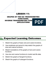 Lesson 11and12 Graphs of Trigo Functions and Its Inverses