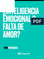 Ebook Inteligencia Emocional o Falta de Amor POLYMATH