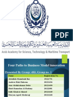 Four Paths To Business Model Innovation
