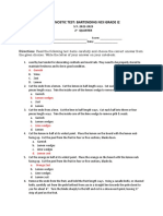 Bartending DIAGNOSTIC TEST Q2