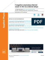 Origin of Negative Anomalous Nernst Thermopower in Mn-Ga Ordered Alloys