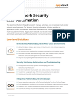 Solution Network Security Automation