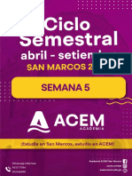 Semana 5 Semestral Acem 2022