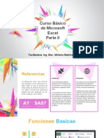 Curso Basico Excel Parte II