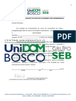 Fichas de Estágio FILOSOFIA I - Modelo Relatório de Observação