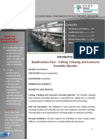 QP-Cutting, Crimping and Connector Assembly Operator