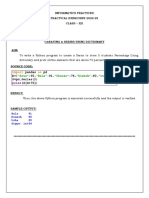 Class 12 Ip Practical Exercises 2022-23 (Updated)