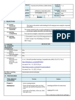 Lesson Plan Parts and Function of Different Kinds of Microscope