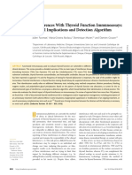 Interferences With Thyroid Function Immunoassays