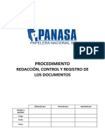 SSOMA - PR - 001 - Redacción, Control y Registro de Los Documentos