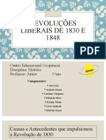 Revoluções Liberais de 1830 e 1848