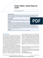 Elderly Hip Fracture Patients