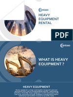 Heavy Equipment Rental